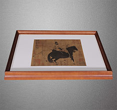 阳东书画装裱配框服务案例